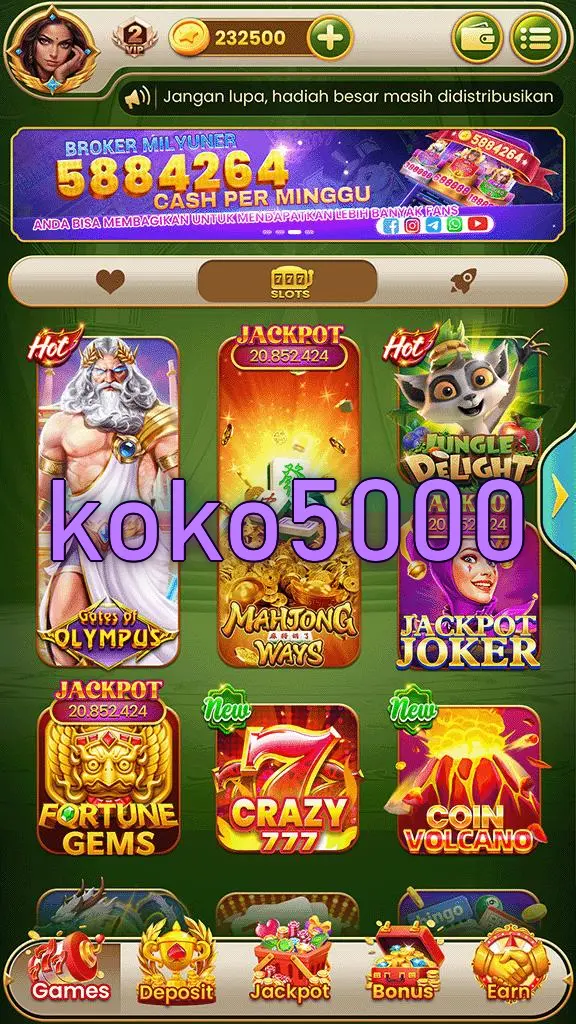 koko5000 Tangkapan Layar Resmi APK